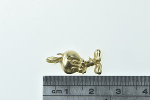 14K Tweety Bird Cartoon Character Looney Toons Charm/Pendant Yellow Gold