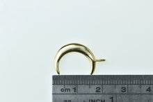 Load image into Gallery viewer, Sterling Silver Gold Plated Crescent Moon Space Astrology Charm/Pendant