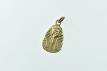 Load image into Gallery viewer, 14K Ancient Egyptian Motif Pharaoh King Charm/Pendant Yellow Gold