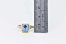 Load image into Gallery viewer, 14K Arrow Harvest Carved Agate Signet Wax Seal Ring Yellow Gold