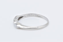 Load image into Gallery viewer, Platinum Marquise Diamond Vintage Wedding Band Ring