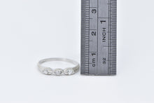 Load image into Gallery viewer, Platinum Marquise Diamond Vintage Wedding Band Ring