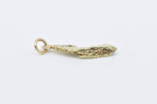 Load image into Gallery viewer, 18K Textured Nugget Raw Cluster Pebble Charm/Pendant Yellow Gold