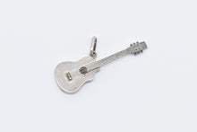 Load image into Gallery viewer, Sterling Silver 3D Articulated Guitar String Instrument Charm/Pendant