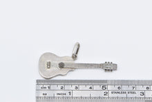 Load image into Gallery viewer, Sterling Silver 3D Articulated Guitar String Instrument Charm/Pendant