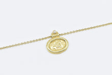 Load image into Gallery viewer, 18K SeidenGang Pegasus Diamond Cable Chain Necklace 14.75&quot; Yellow Gold