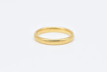 Load image into Gallery viewer, 22K 2.75mm Birmingham A&amp;W Antique Wedding Band Ring Yellow Gold