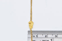 Load image into Gallery viewer, 18K Vintage Textured Nugget Pebble Chain Bracelet 7.5&quot; Yellow Gold