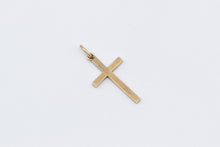 Load image into Gallery viewer, 9K Cross Christian Faith Symbol Classic Simple Charm/Pendant Yellow Gold