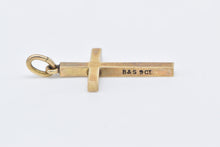 Load image into Gallery viewer, 9K Cross Christian Faith Symbol Classic Simple Charm/Pendant Yellow Gold