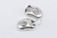 Load image into Gallery viewer, Sterling Silver Tiffany &amp; Co Elsa Peretti Bean Clip Back Earrings