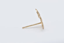 Load image into Gallery viewer, 10K Jumping Dolphin Ocean Motif Single Stud Earring Yellow Gold