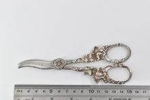 Load image into Gallery viewer, Sterling Silver Ornate Leaf Vine Motif Grape Shears