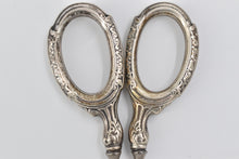 Load image into Gallery viewer, Sterling Silver La Pierre Co Ornate Scroll Vanity Scissors