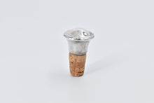 Load image into Gallery viewer, Silver Plated Art Nouveau Ornate Swirl Decanter Bottle Cork Stopper