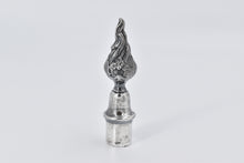 Load image into Gallery viewer, Silver Plated Antique French Finial Candle Snuffer Flame