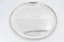 Load image into Gallery viewer, Sterling Silver Gideon N Stieff Jr. Engraved One of a Kind Platter