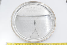 Load image into Gallery viewer, Sterling Silver Gideon N Stieff Jr. Engraved One of a Kind Platter