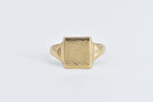 Load image into Gallery viewer, 9K Birmingham Monogrammable Vintage Signet Ring Yellow Gold