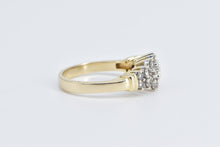 Load image into Gallery viewer, 14K 0.54 Ctw Vintage Diamond Cluster Band Ring Yellow Gold