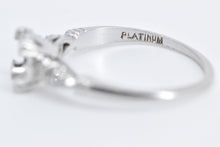 Load image into Gallery viewer, Platinum 1940&#39;s Vintage Diamond Engagement Setting Ring