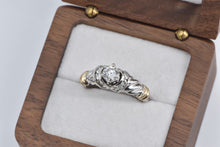 Load image into Gallery viewer, 14K 1.50 Ctw Diamond Twist Design Engagement Ring White Gold