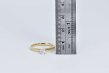 Load image into Gallery viewer, 14K 0.22 Ct Diamond Solitaire Vintage Engagement Ring Yellow Gold