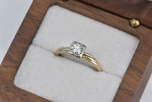 Load image into Gallery viewer, 14K 0.26 Ct Diamond 1950&#39;s Classic Engagement Ring Yellow Gold