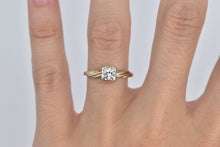 Load image into Gallery viewer, 14K 0.26 Ct Diamond 1950&#39;s Classic Engagement Ring Yellow Gold