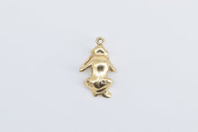 Load image into Gallery viewer, 14K See No Evil Monkey Novelty 3D Symbol Charm/Pendant Yellow Gold