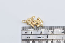 Load image into Gallery viewer, 14K See No Evil Monkey Novelty 3D Symbol Charm/Pendant Yellow Gold