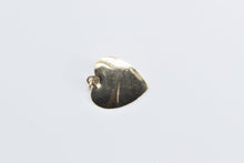 Load image into Gallery viewer, 14K 1960&#39;s Pearl Curved Heart Love Valentine Charm/Pendant Yellow Gold