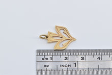 Load image into Gallery viewer, 14K James Avery Dove Thistle Designer Charm/Pendant Yellow Gold