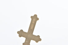 Load image into Gallery viewer, 14K Classic Cross Symbol Christian Jesus Christ Charm/Pendant Yellow Gold