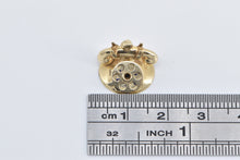 Load image into Gallery viewer, 14K 3D I Love You Rotary Dial Telephone Charm/Pendant Yellow Gold