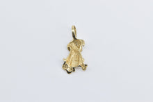 Load image into Gallery viewer, 14K Puppy Dog Animal Pet Lover Mans Best Friend Charm/Pendant Yellow Gold