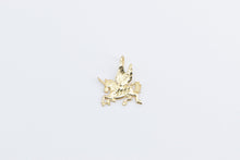 Load image into Gallery viewer, 14K Unicorn Magical Animal Unique Symbol Charm/Pendant Yellow Gold