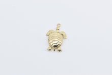 Load image into Gallery viewer, 14K 3D Articulated Sea Turtle Ocean Animal Charm/Pendant Yellow Gold