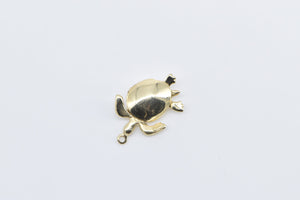 14K 3D Articulated Sea Turtle Ocean Animal Charm/Pendant Yellow Gold