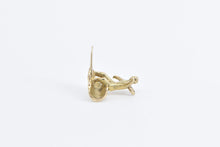 Load image into Gallery viewer, 14K 3D Surfer Wave Rider Surf Sports Beach Charm/Pendant Yellow Gold