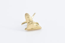 Load image into Gallery viewer, 14K 3D Surfer Wave Rider Surf Sports Beach Charm/Pendant Yellow Gold