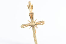 Load image into Gallery viewer, 14K Cross Vintage Crucifix Jesus Christ Christian Charm/Pendant Yellow Gold