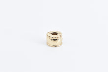 Load image into Gallery viewer, 14K Pandora Beveled Spacer Clip Designer Slide Charm/Pendant Yellow Gold