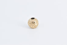 Load image into Gallery viewer, 14K Pandora Floral Lucerne Retired Clip Ball Charm/Pendant Yellow Gold