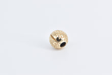 Load image into Gallery viewer, 14K Pandora Floral Lucerne Retired Clip Ball Charm/Pendant Yellow Gold