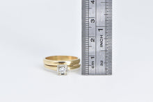 Load image into Gallery viewer, 14K 0.18 Ct Diamond Wedding Bridal Set Engagement Ring Yellow Gold