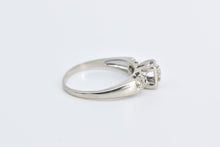 Load image into Gallery viewer, 14K 1940&#39;s 0.17 Ctw Diamond Three Stone Promise Ring White Gold