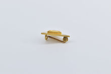 Load image into Gallery viewer, 14K Art Deco Enamel Award Lapel Pin Pin/Brooch Yellow Gold