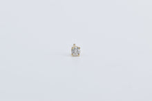 Load image into Gallery viewer, 14K 0.10 Ct Diamond Solitaire Stud Single Earring Yellow Gold