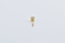 Load image into Gallery viewer, 14K 0.10 Ct Diamond Solitaire Stud Single Earring Yellow Gold